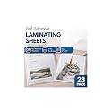 Self Adhesive Laminating Sheets 28 Pack, 9x12'', No Heat Laminating Sheets
