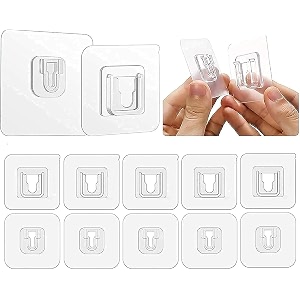 Self Adhesive Male Female Wall Hooks 6