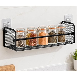 self adhesive Wall Mounted Kitchen Rack