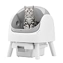 Self Cleaning Cat Litter Box, Automatic Litter Box for Multiple Cats, Integrated Safety Protection with Open-Top Design