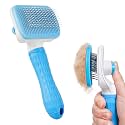 Self Cleaning Slicker Pet Grooming Brush Dogs & Cats