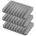 Self Draining Soap Dishes 3 Pcs Silicone