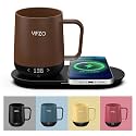 Self Heating Coffee Mug,High-Capacity- 12 oz, 180 Min Battery Life, Smart Heated Coffee Mug，Smart Mug, Simple Temperature Control Operation, Gifts for Family Members (Coffee 12oz)