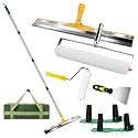 Self Leveling Tool Kit, 20 Inch Spiked Roller, All-in-One Kit,Canvas Bag