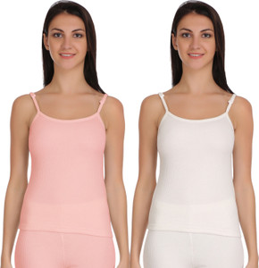 Selfcare Spaghetti Square Neck Women Top Thermal