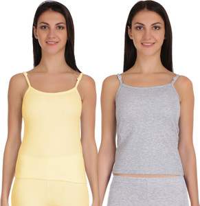Selfcare Spaghetti Square Neck Women Top Thermal