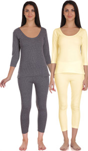 selfcare winter collection women top - pyjama set thermal