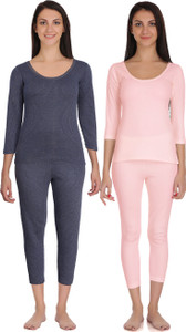 selfcare winter collection women top - pyjama set thermal