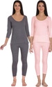 Selfcare Winter Collection Women Top - Pyjama Set Thermal