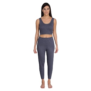 Selfcare Womens Thermal Top and Pyjama Set