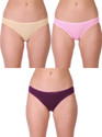 Selfcare Women Bikini Beige, Pink, Purple Panty