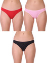 Selfcare Women Bikini Red, Pink, Black Panty