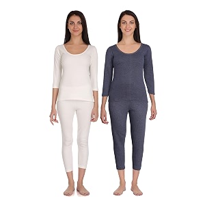 Selfcare Women Poly Cotton Thermal Top and