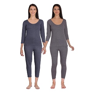 Selfcare Women Poly Cotton Thermal Top and