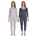 Selfcare Women Poly Cotton Thermal Top and
