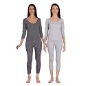 Selfcare Women Poly Cotton Thermal Top and