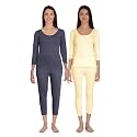 Selfcare Women Poly Cotton Thermal Top and