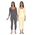 Selfcare Women Poly Cotton Thermal Top and