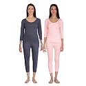 Selfcare Women Poly Cotton Thermal Top and