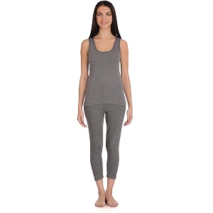 selfcare womens sleevless top and pyjama set