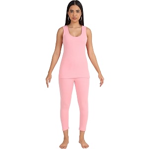 selfcare womens sleevless top and pyjama set