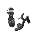 Selfiee Cross Strap Block Heels Perfect for