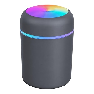 Seller Zone 300 ml ultrasonic humidifier with colorful LED light — best budget aroma diffuser for home
