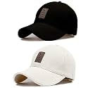 SELLORIA Acrylic Brand A Adjustable Unisex Cap Quick Drying Sun Hat For Activites Sports Baseball Hat For Men And Women's Freesize (Pack Of 2) Any Age