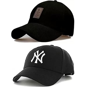 selloria a brand soft cotton adjustable unisex cap for men and women freesize baseball caps pack of 2