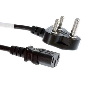sellzone 3 pin plug ac desktop iec60320 c13 heavy duty power cable cord for desktop pc computer scanner printer server led lcd tv monitor pack of 10 12 metre