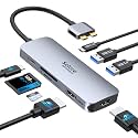 Selore Laptop Docking Station, Dual Monitor USB C Hub for MacBook