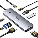 Selore USB C Docking Station Dual HDMI Monitor, USB C to Dual HDMI Adapter with 4K@60Hz HDMI, 100W PD, SD/TF, USB A&amp;C 3.0 Ports, Laptop Docking Station for Dell XPS/HP/Lenovo/Surface/Yoga etc