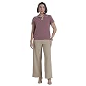 Selvia Lycra Co-ord Set for Women Collar