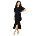 Selvia Wine Flutter Sleeve Bodycon Midi Dress