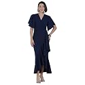 Selvia Wine Flutter Sleeve Bodycon Midi Dress