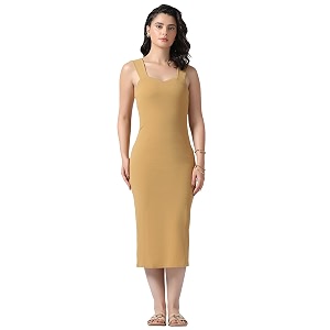 Selvia Womens Calf Length Western Dress Stylish