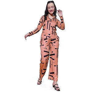 selvia women39s polyester co-ords set