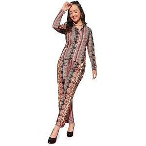 selvia women39s polyester co-ords set