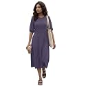 Selvia Women39s Lycra Half Sleeve Round Neck