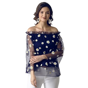 selvia women39s regular fit crop top