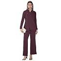 Selvia Womens Full Sleeve Blazer Top with