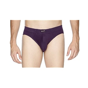 Semantic Mens Solid Cotton Brief Underwear -