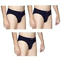 Semantic Men39s Solid Cotton Brief Underwear -