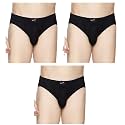 Semantic Men39s Solid Cotton Brief Underwear -