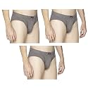 Semantic Men39s Solid Cotton Brief Underwear -