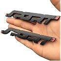 SEMAPHORE 3D Metal Emblem Badge Self Adhesive Sport Logo Decal Sticker(Black) Set of 2 for Marutii Grand Vitara