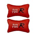 Semaphore Auto Head Neck Rest Cushion Relax Neck Support Headrest Comfortable Soft Pillows for Travel Car Seat & Home(RED) for Isuzu D-Max V-Cross