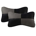 Semaphore Auto Head Neck Rest Cushion Relax Neck Support Headrest Comfortable Soft Pillows for Travel Car Seat &amp; Home(Black/Grey) for Nisan Titan