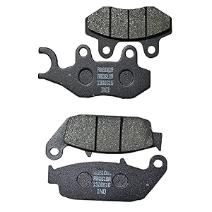 semaphore dp41 brake disc pad compatible with tvs apache all models
