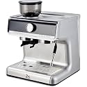 Semi-Automatic Espresso Machine with Grinder &amp; Milk Frother, 20 Bar Professional Pressure,95Oz Removable Large Water Tank, Coffee Maker for Cappuccino/Latte/Macchiato, Design for Home Barista